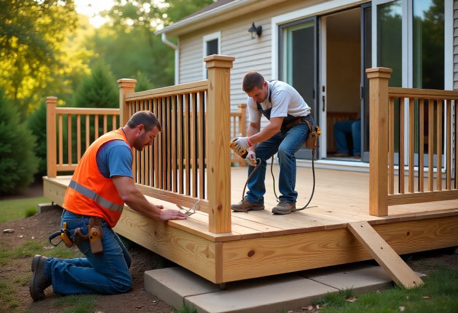 Transform Your Backyard with a Custom Deck Retreat